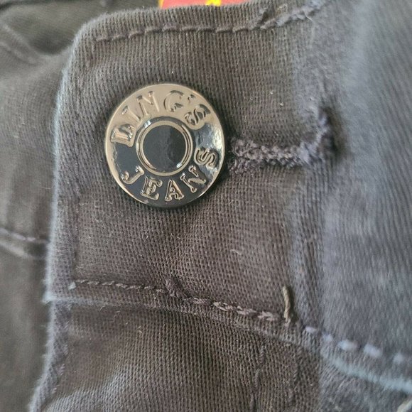 Ling’s Jeans Denim Shorts Women's Size 13/14 Mid Rise Stretch Spandex Cotton - Picture 9 of 11